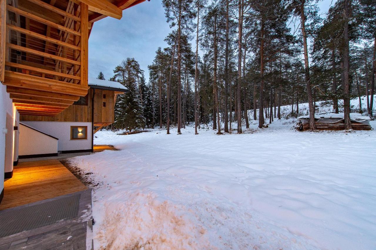 Les Ciases Chalets Dolomites Apt 5 San Vigilio Di Marebbe Exterior photo